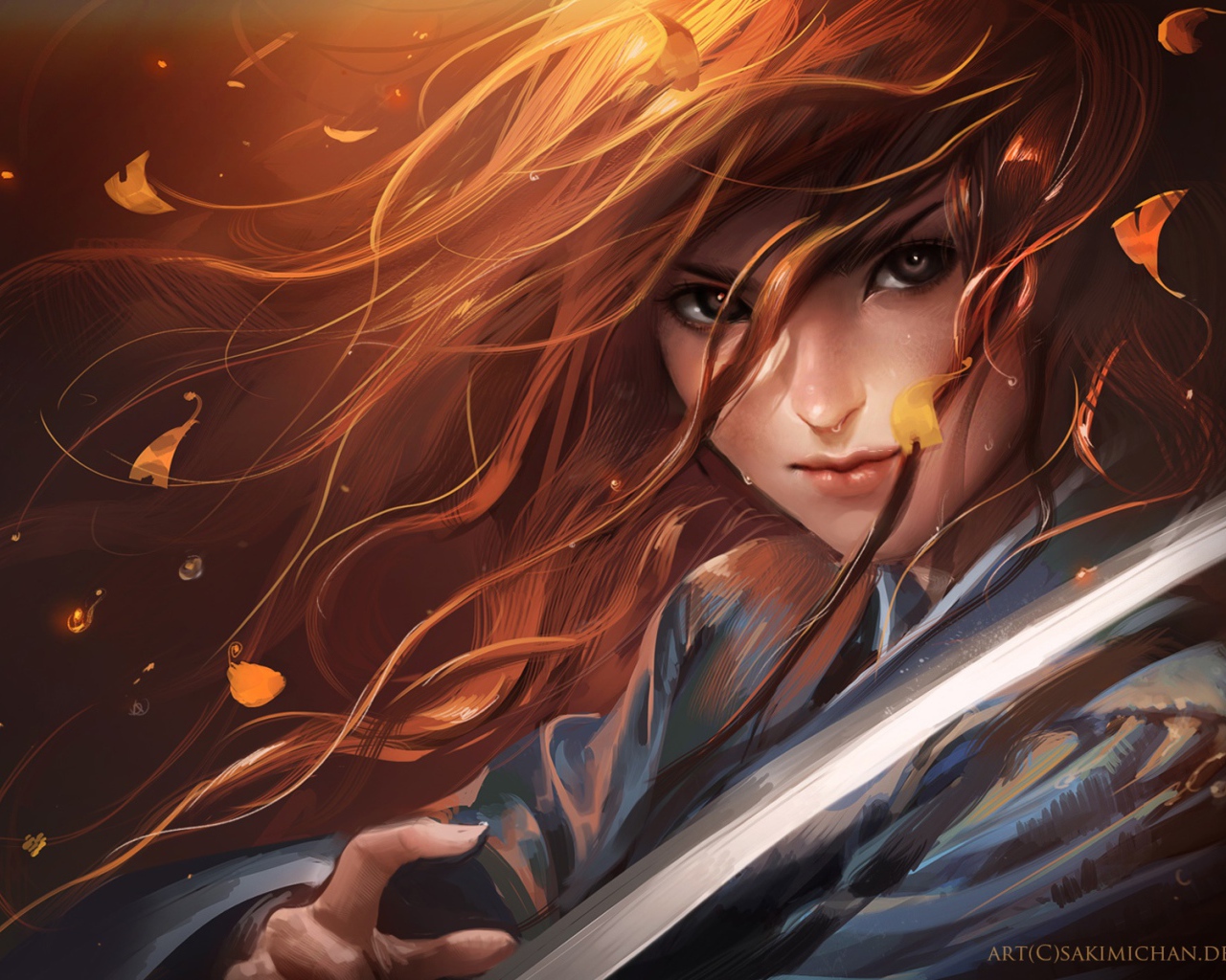 Девушка самурай