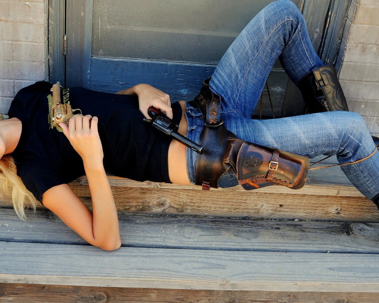 Девушка ковбой