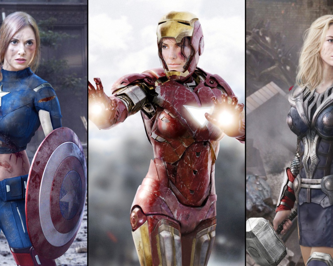 Девушки супергерои