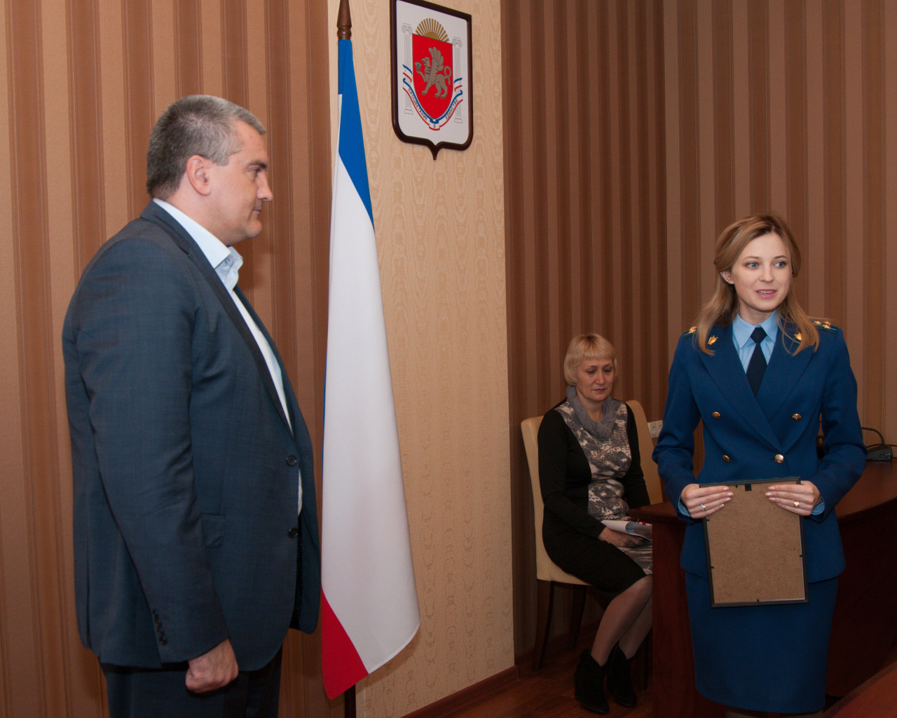 Наталья Поклонская вступает в должность