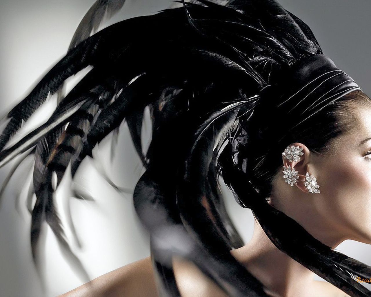 Оригинальная прическа