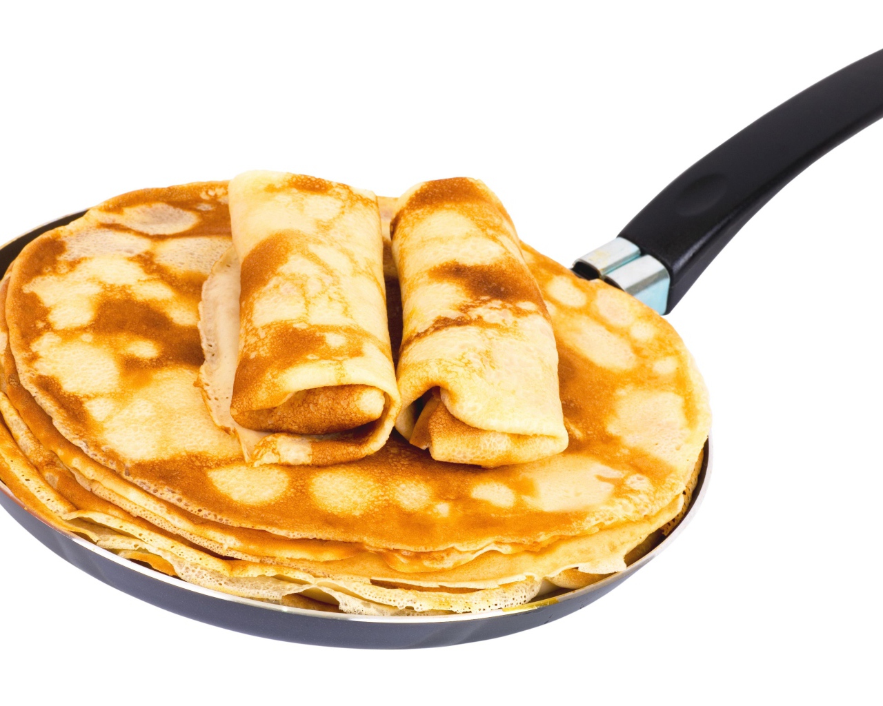 Сковорода блинов на Масленицу