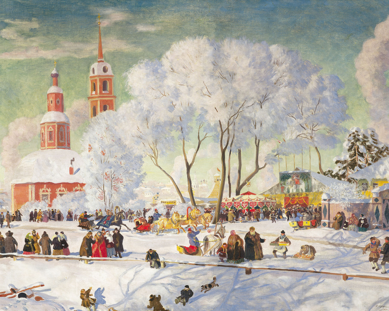 Праздничная ярмарка на Масленицу