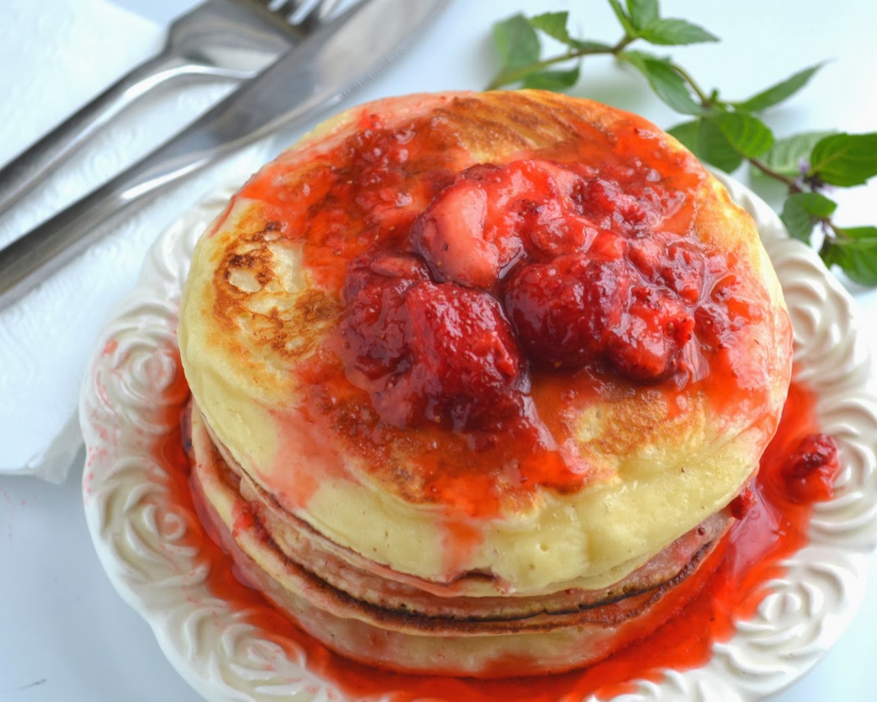 Блинный торт на Масленицу