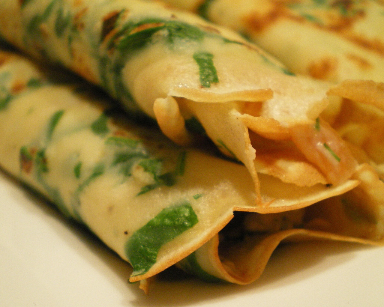 Блины с мясом на Масленицу