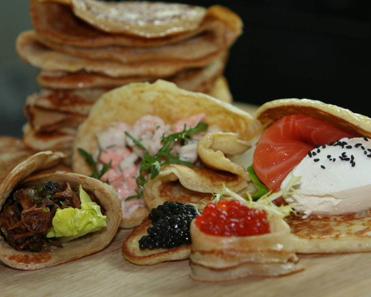 Блинный натюрморт на Масленицу