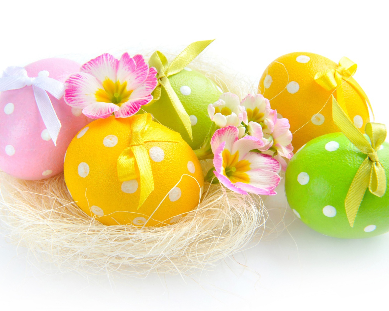 Яйца в крапинку на Пасху