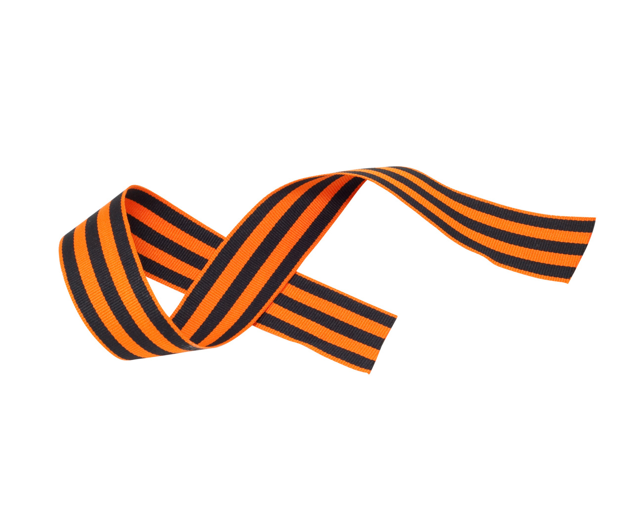 Георгиевская лента в День Победы 9 мая