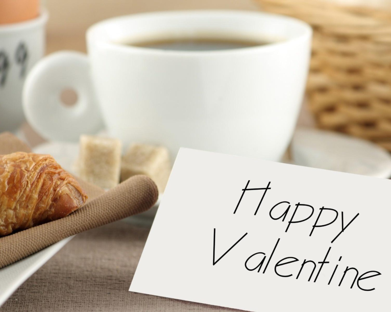 Завтрак для любимой на День Святого Валентина 14 февраля