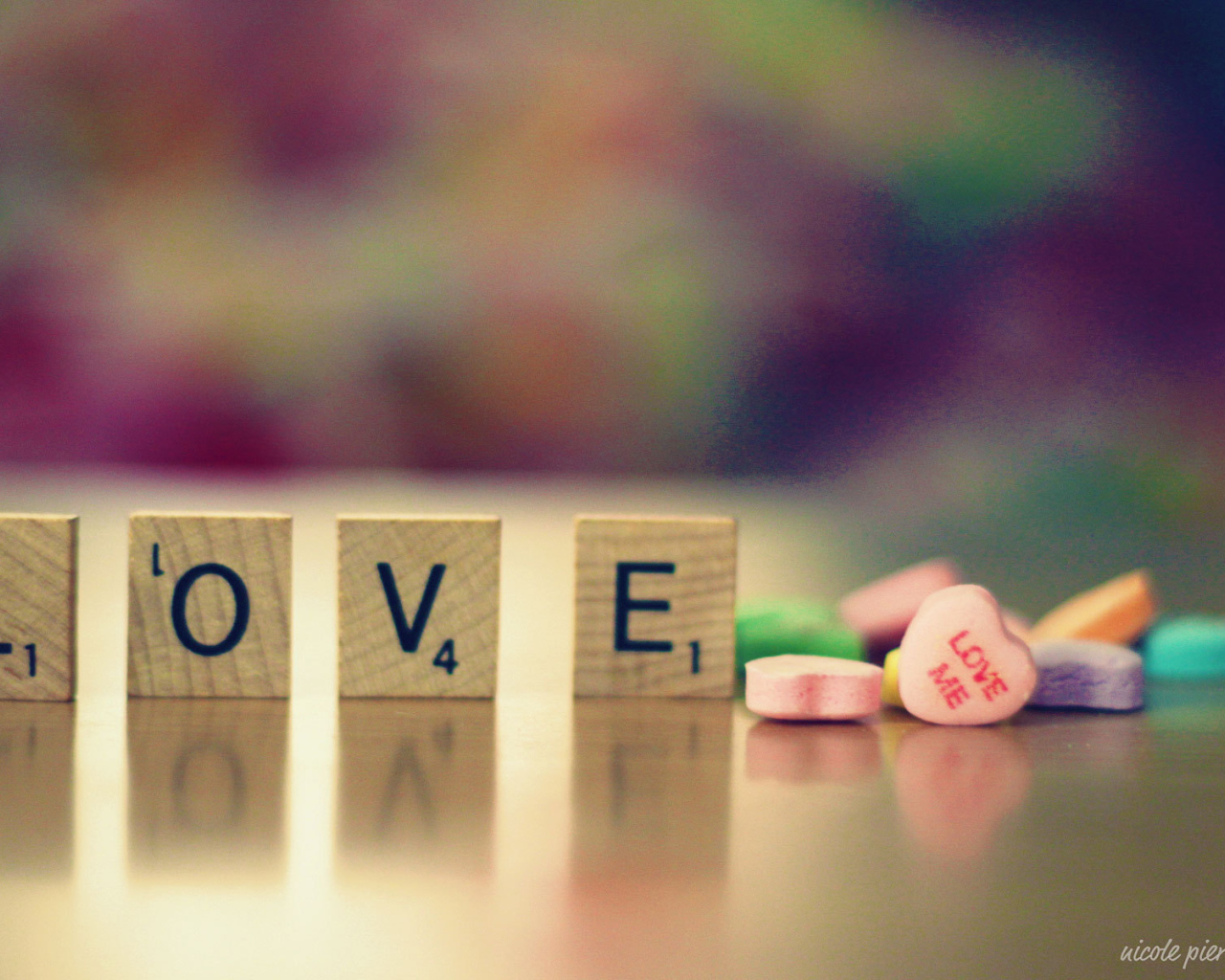 Признание на кубиках на День Святого Валентина 14 февраля