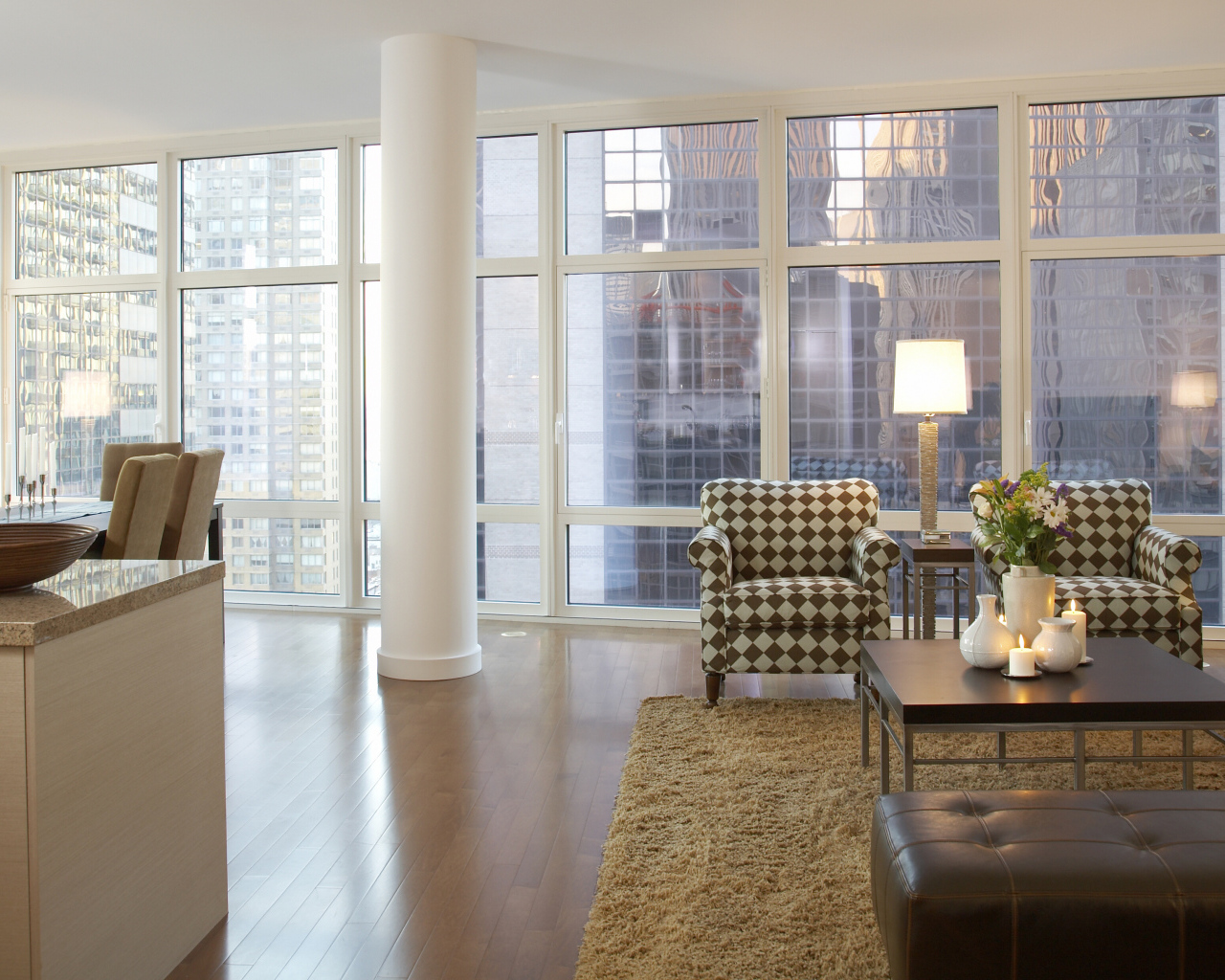 Интерьер городской квартиры