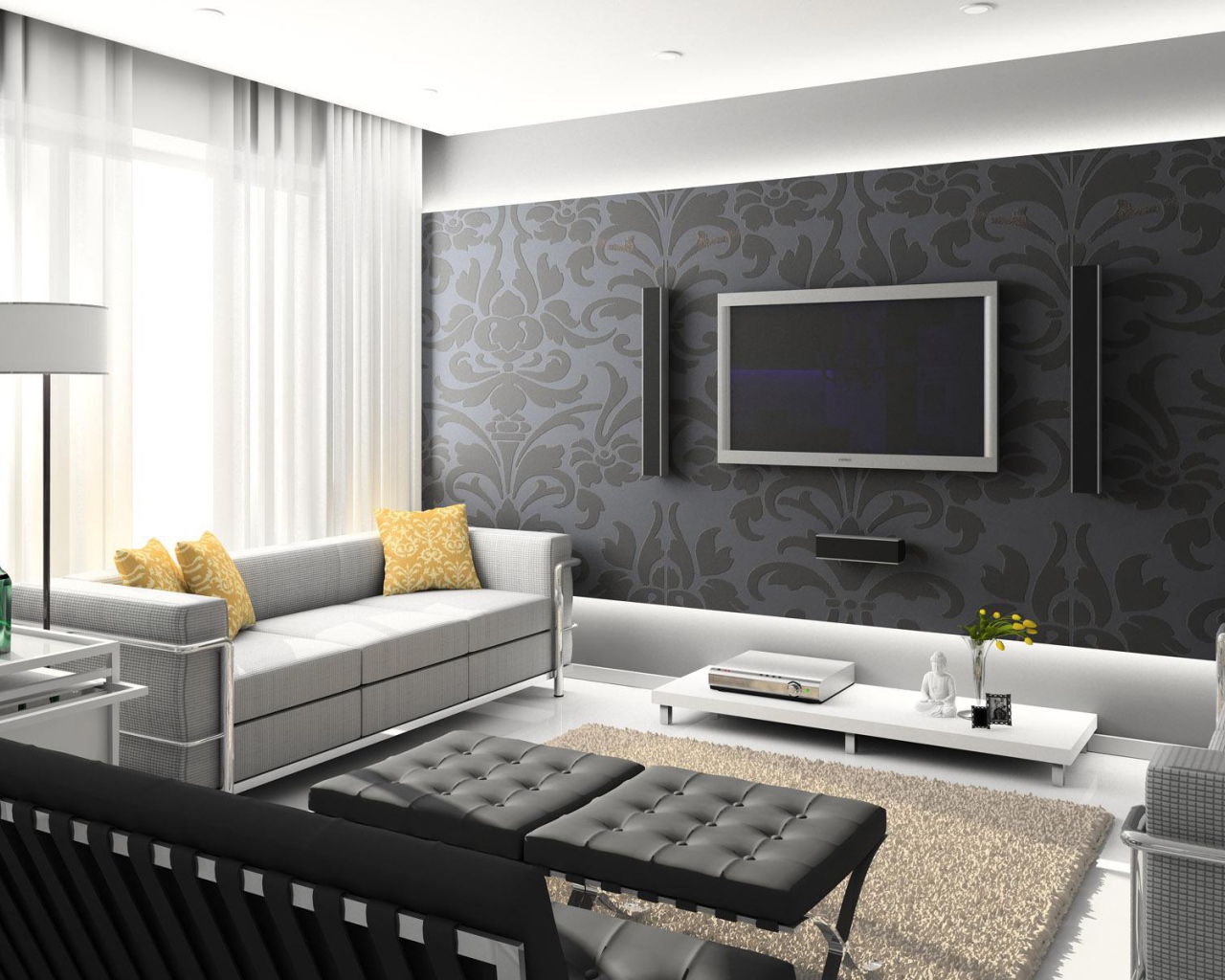 Стильный уголок для отдыха