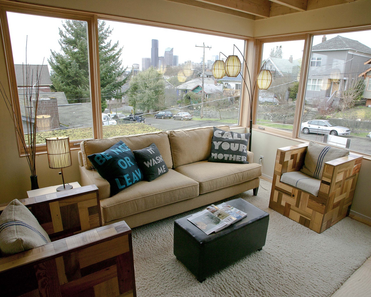 Интерьер веранды