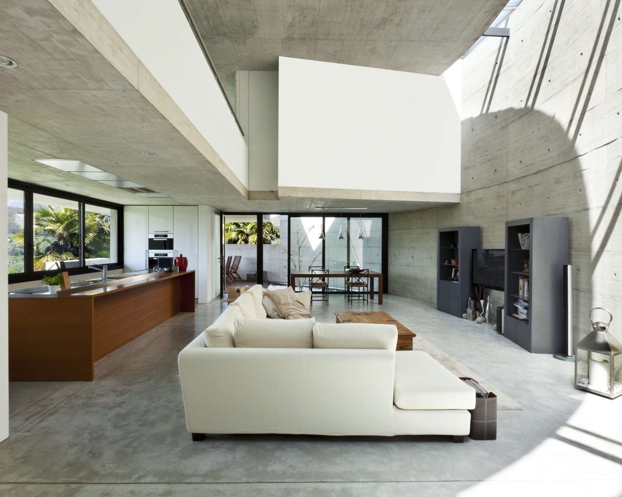 Вилла в белом стиле