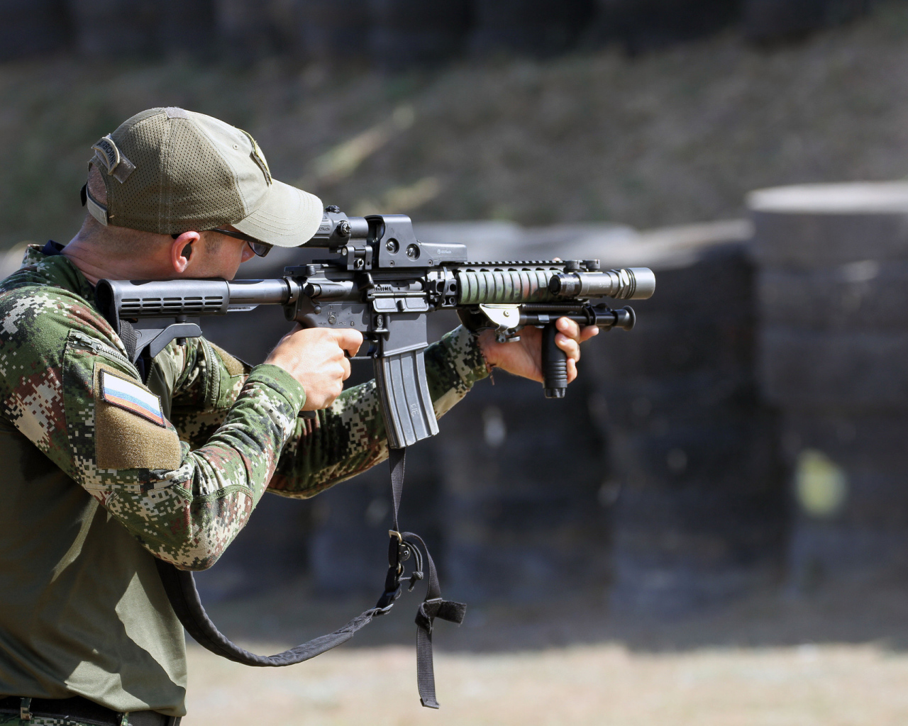 Занятия на стрельбище