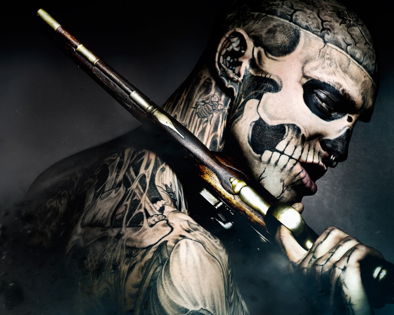 Человек зомби Рик Жене