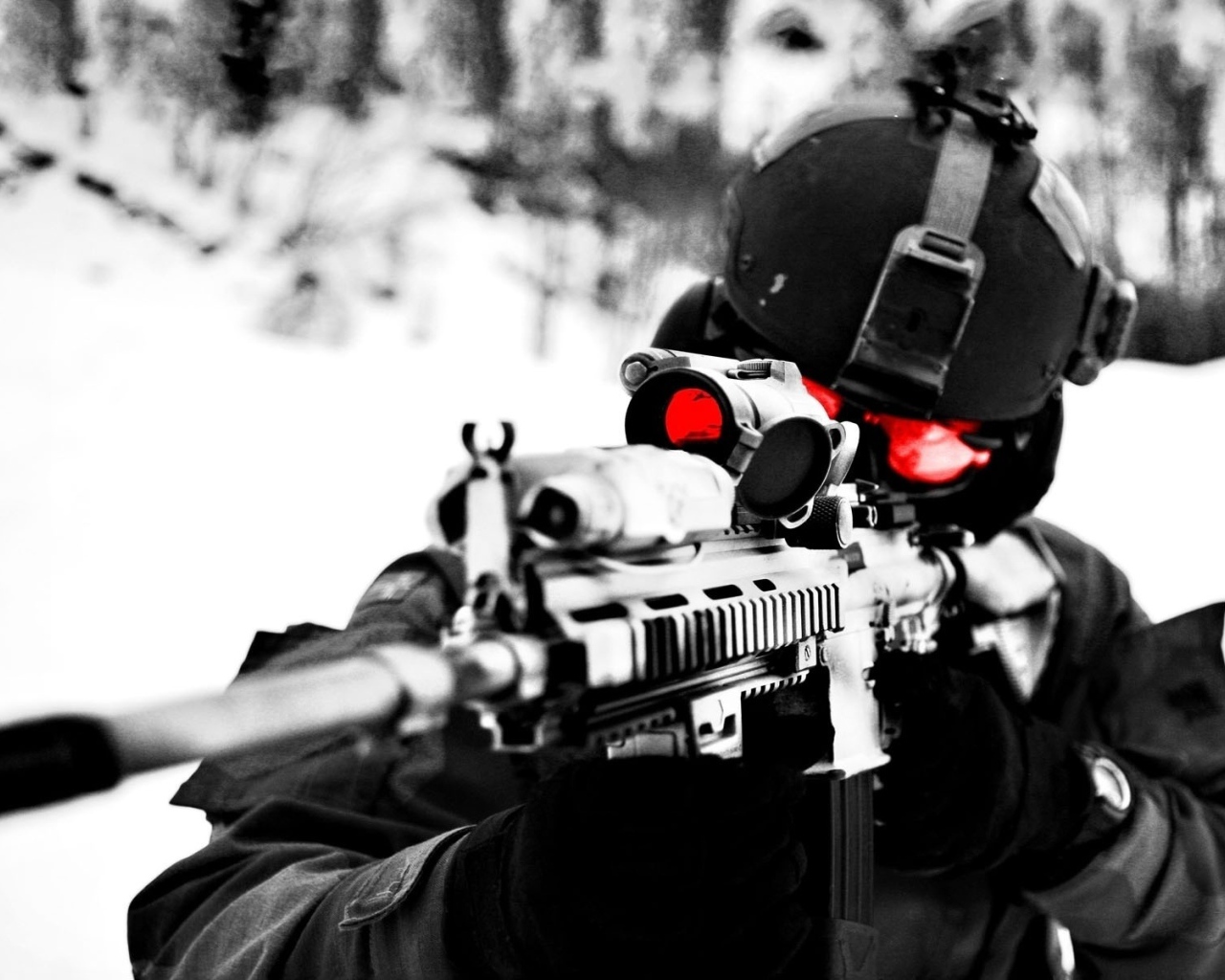 Снайпер из спецназа