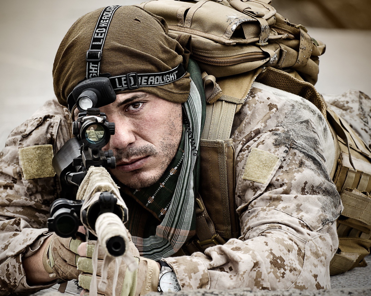 Снайпер выбирает цель