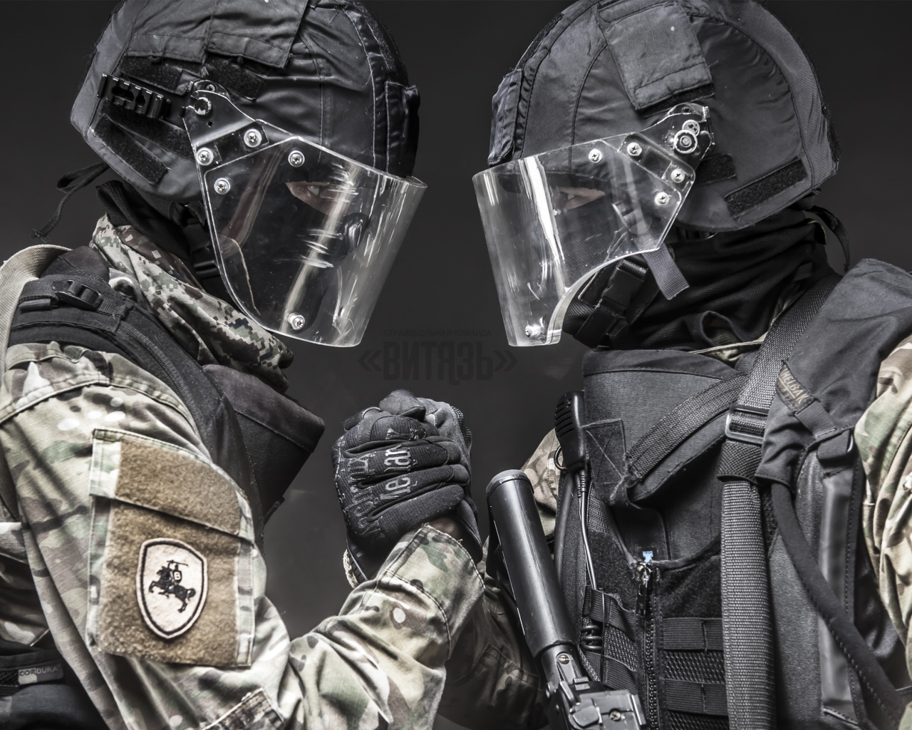 Бойцы спецназа Витязь