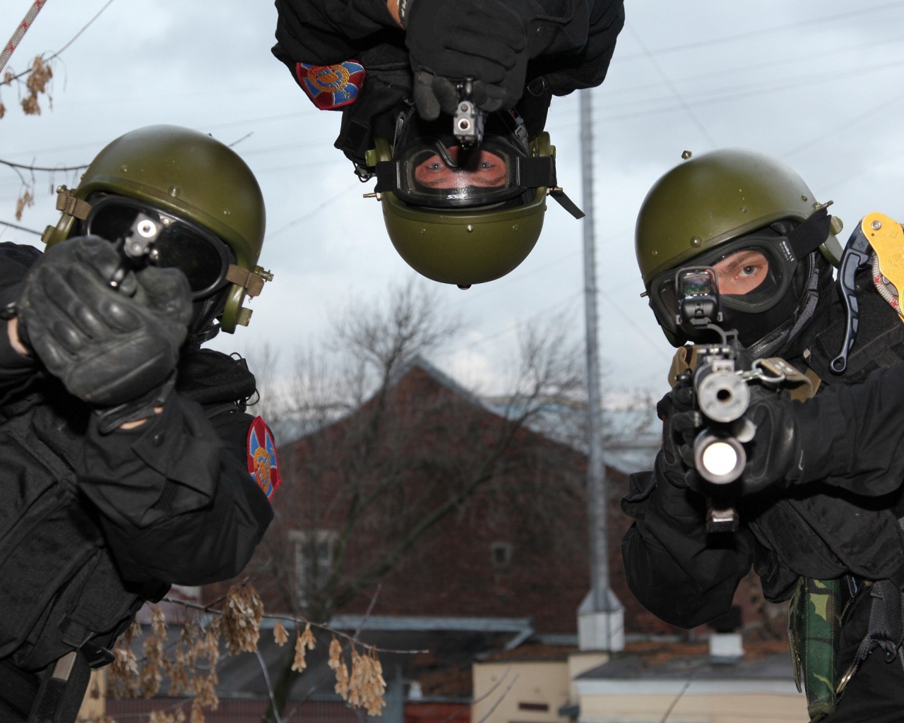 Под прицелом у спецназа