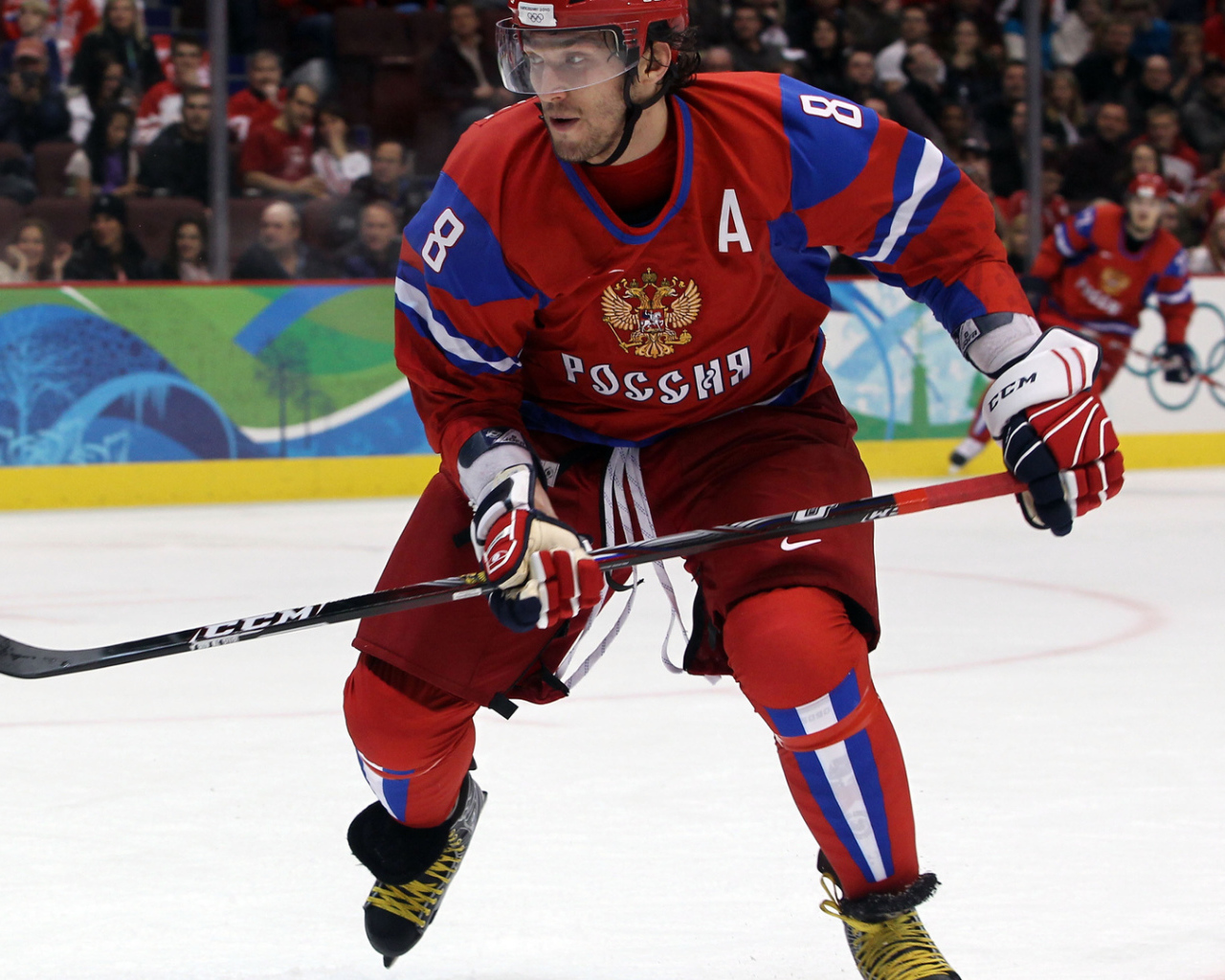 Знаменитый русский спортсмен Александр Овечкин