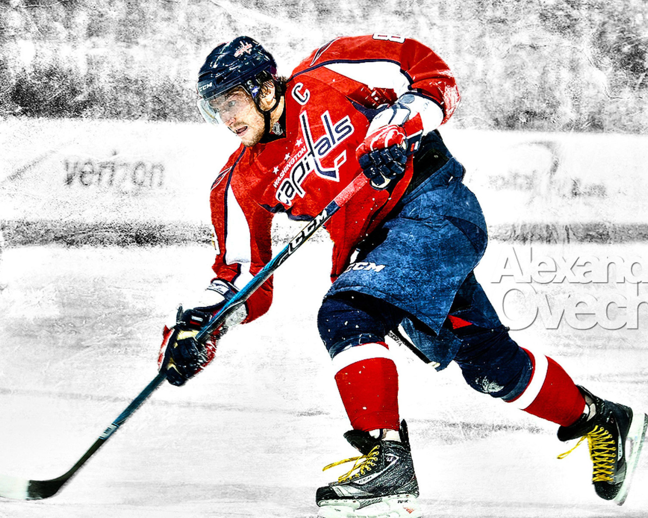 Популярный игрок Александр Овечкин