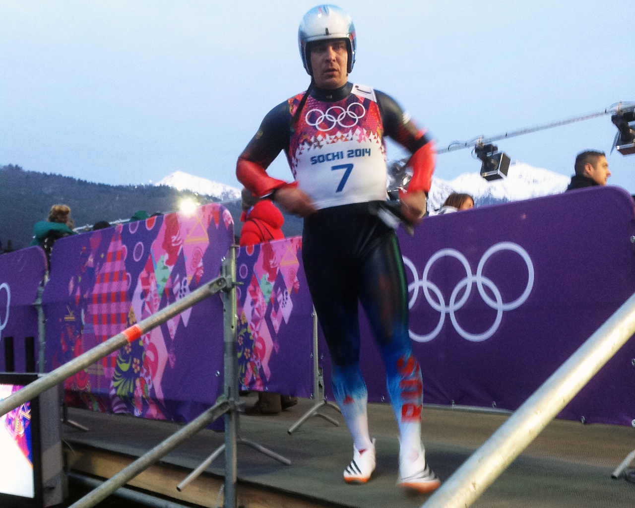 Русский спортсмен Альберт Демченко