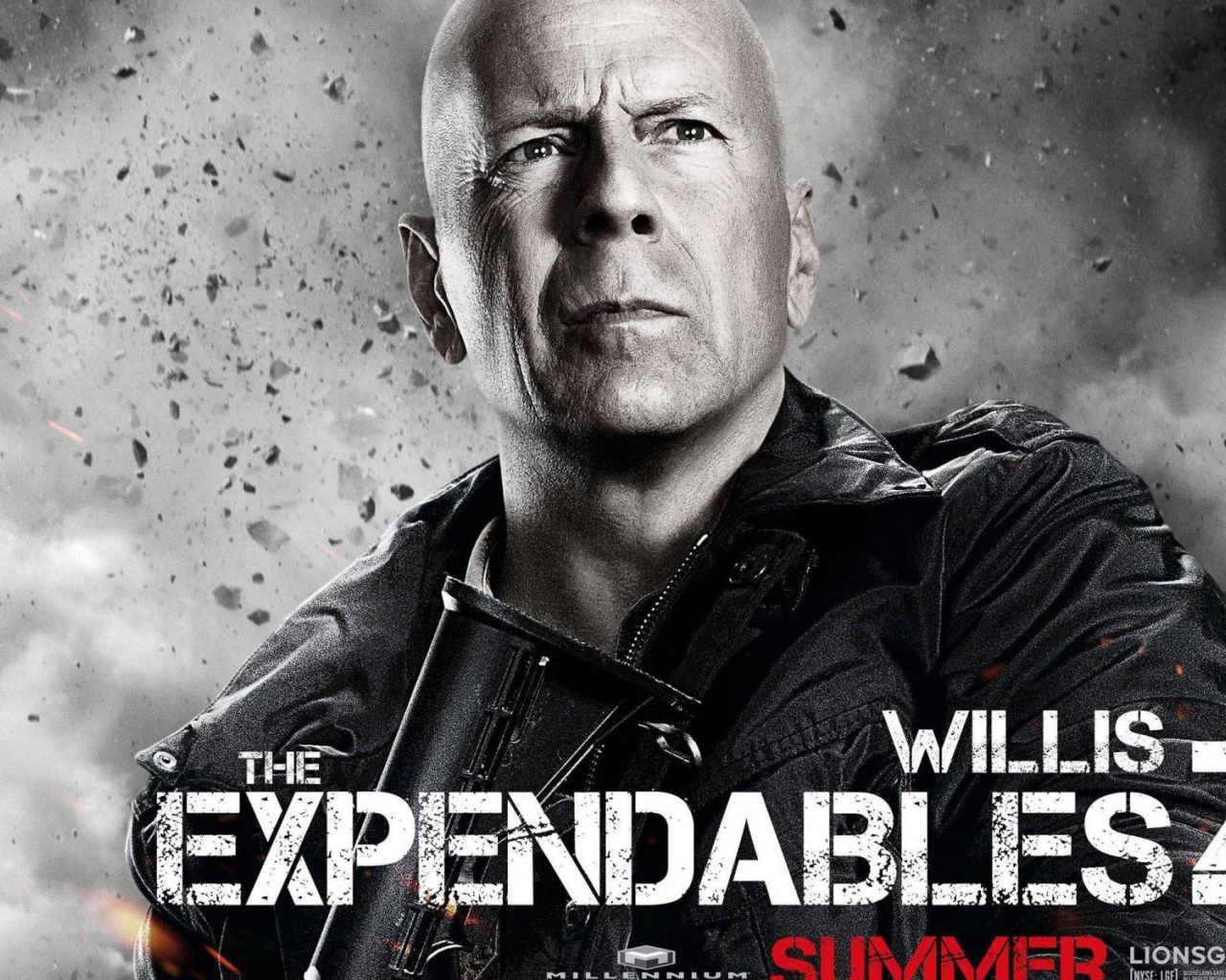 Актер Брюс Уиллис Неудержимые