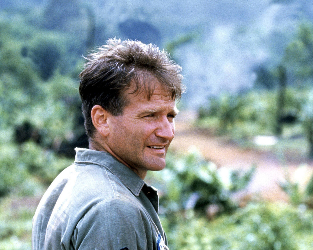 Актер Робин Уильямс во Вьетнаме