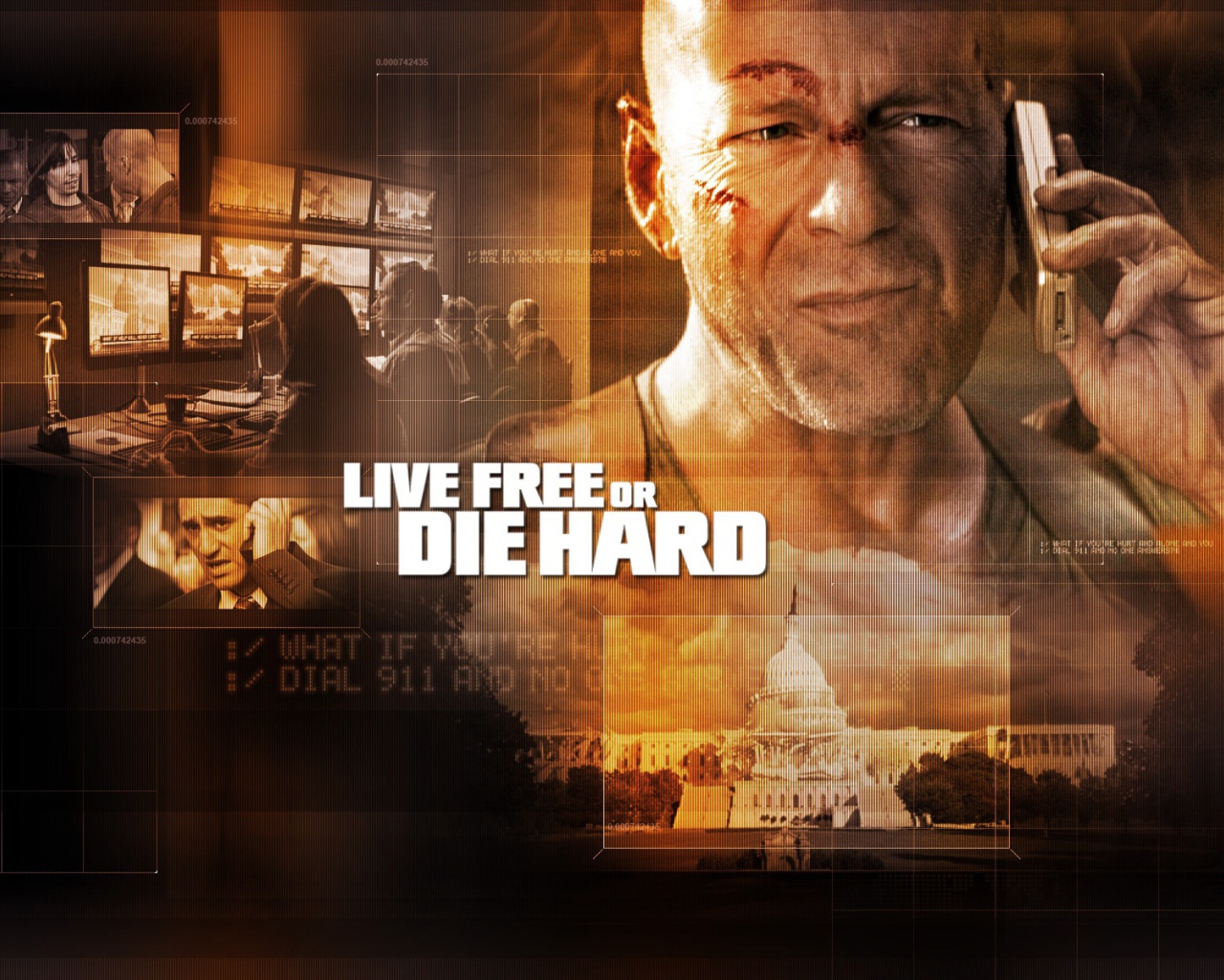 Известный  киноактер Брюс Уиллис