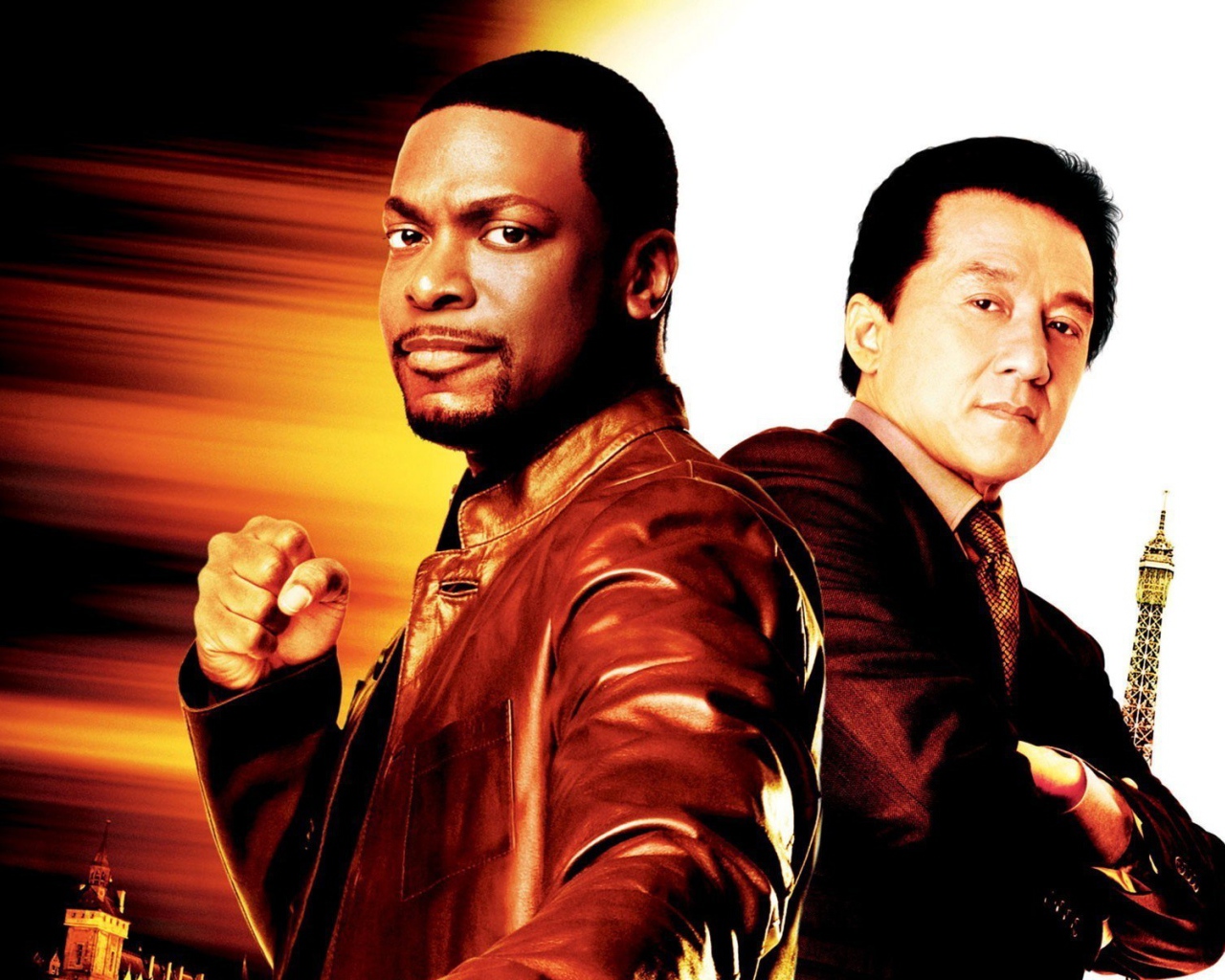 Голливудский Киноактер Джеки Чан и его друг