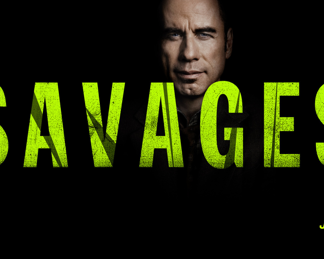 Джон Траволта в фильме Дикари