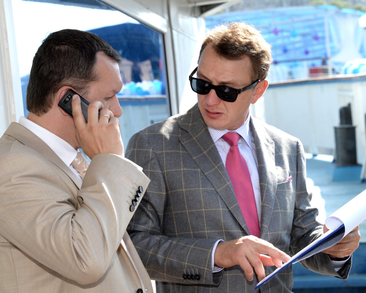 Марат Башаров читает сценарий