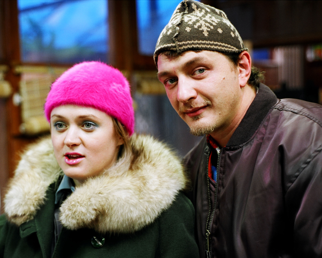 Марат Башаров с коллегой по фильму