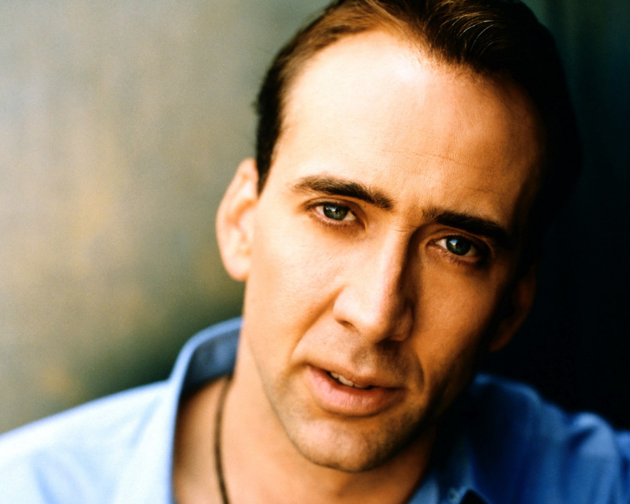 Николас Кейдж крупным планом