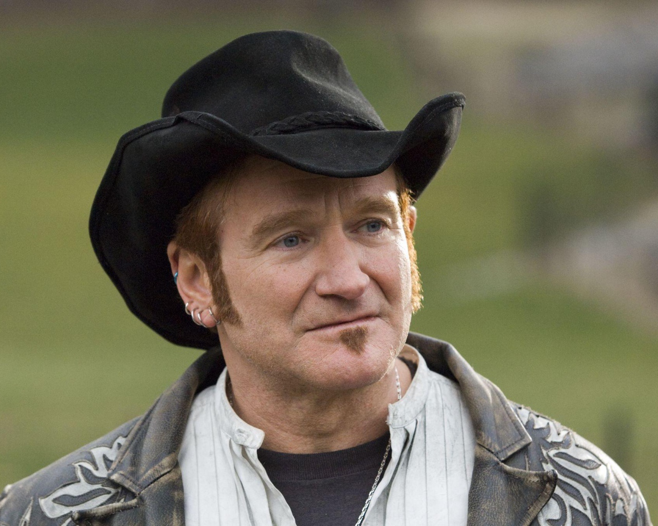 Робин Уильямс в шляпе