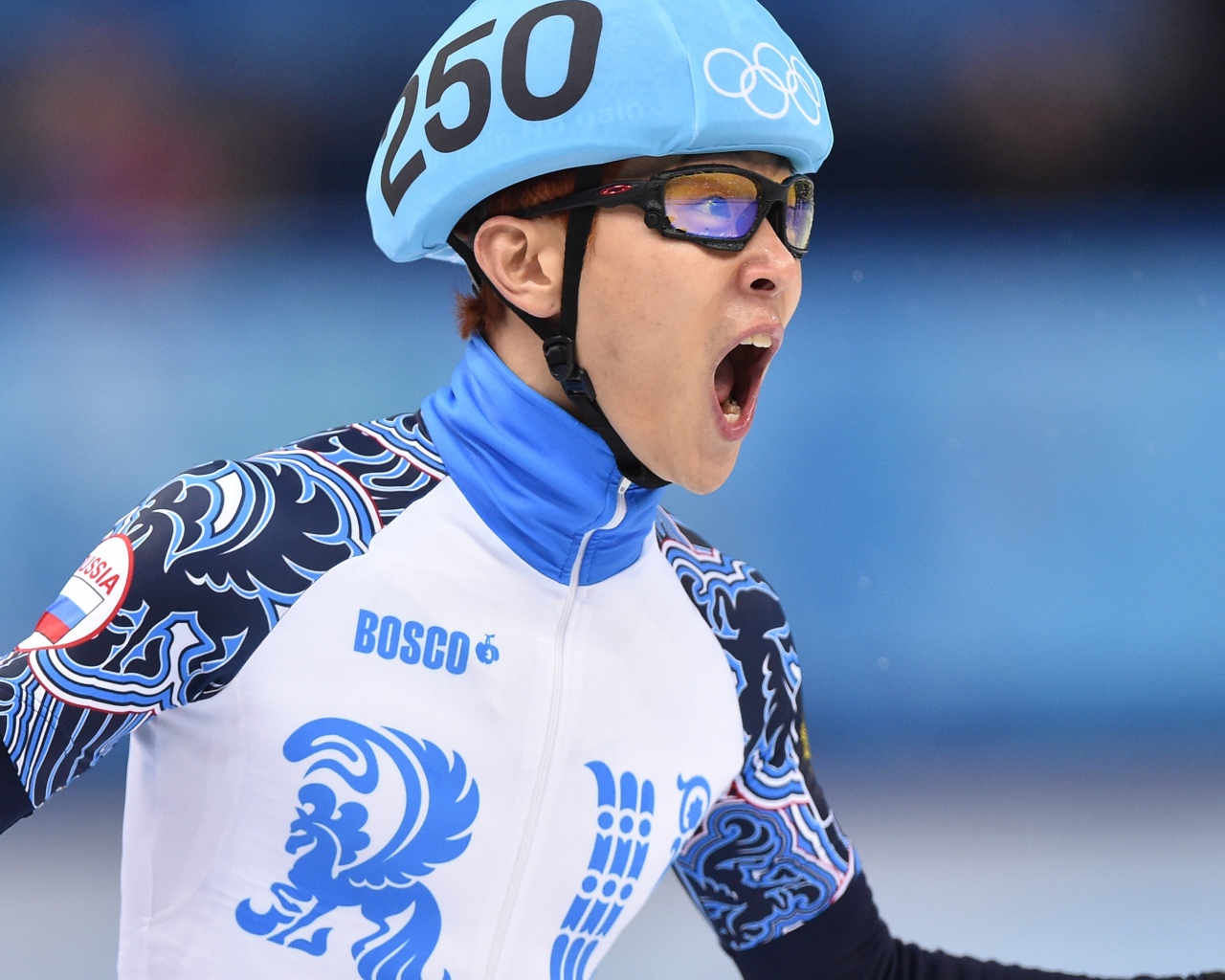 Знаменитый конькобежец Виктор Ан