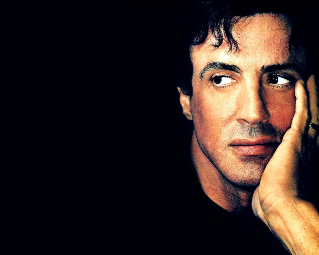 Знаменитый киноактер Сильвестр Сталлоне