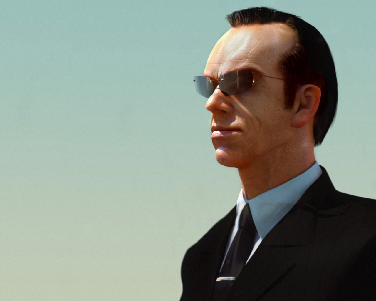 Агент Смит из фильма Матрица