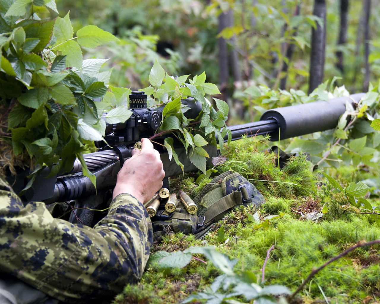 Снайпер в засаде