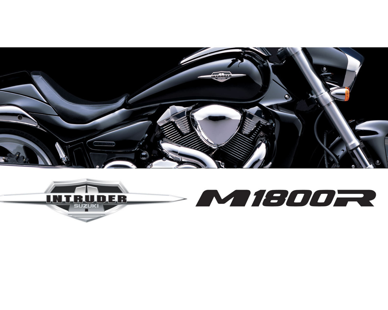 Красивый мотоцикл Suzuki Intruder M1800 R