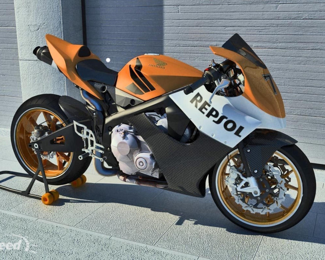 Красивый мотоцикл в москве Honda CBR 600 RR