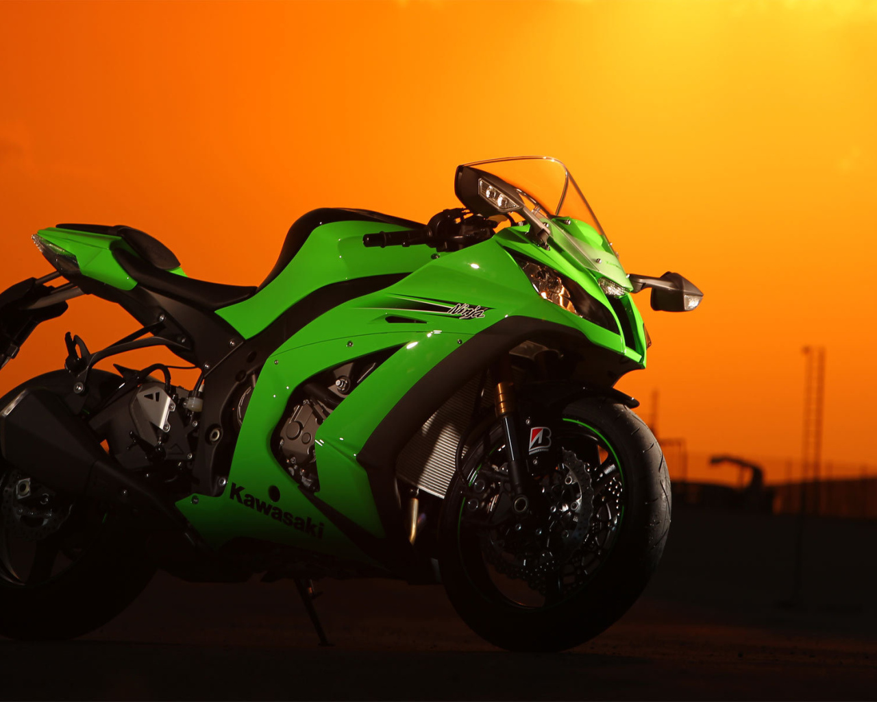 Красивый мотоцикл в москве Kawasaki Ninja ZX-10R