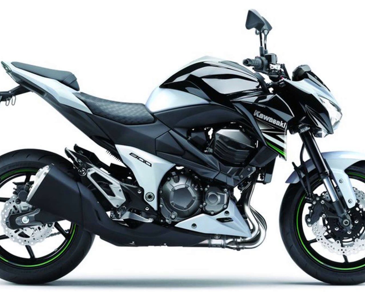Мотоцикл модели Kawasaki Z 800
