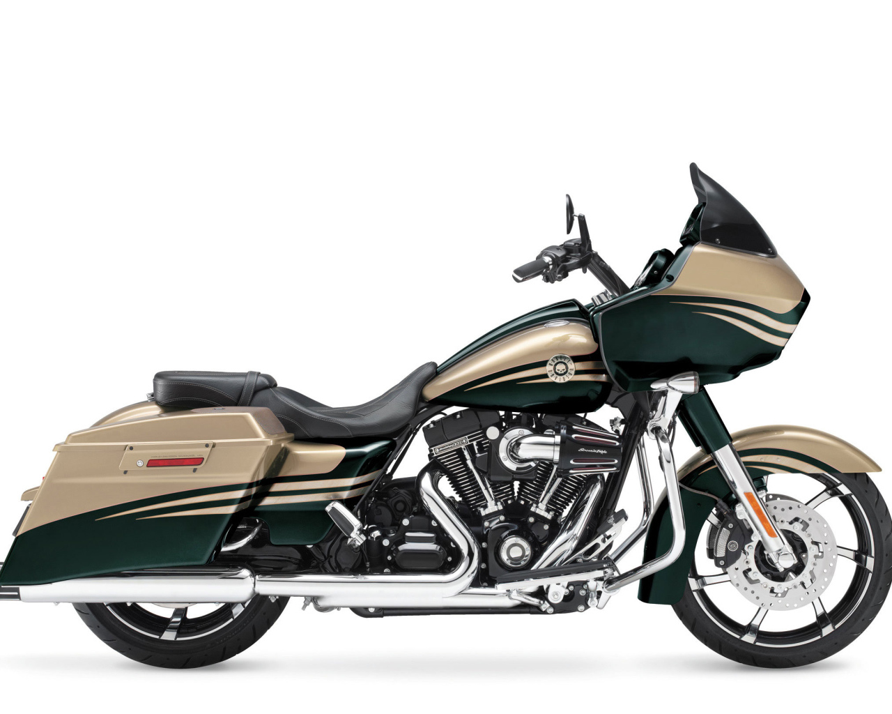 Быстрый мотоцикл Harley-Davidson CVO Road Glide Custom