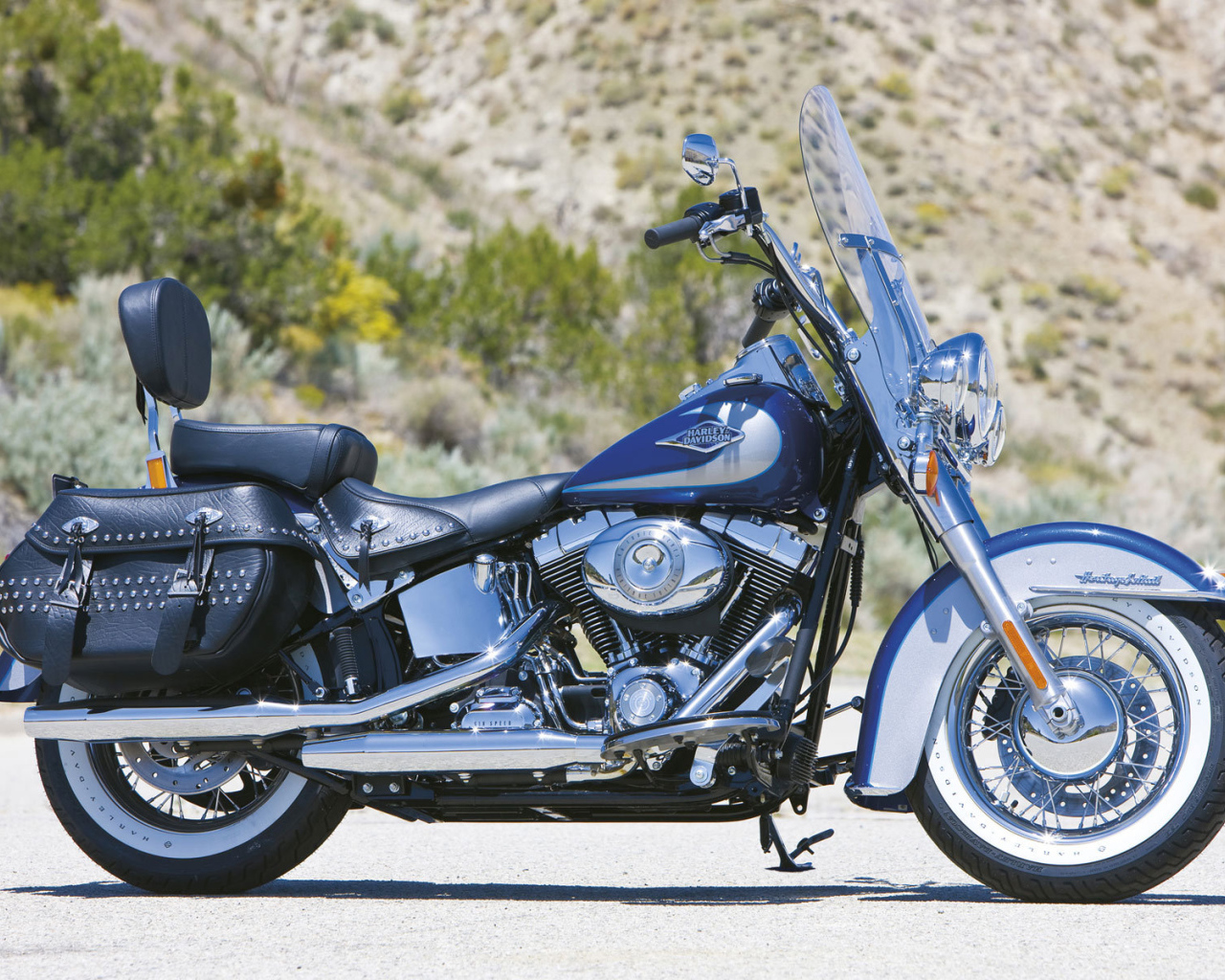 Невероятный мотоцикл Harley-Davidson Heritage Softail