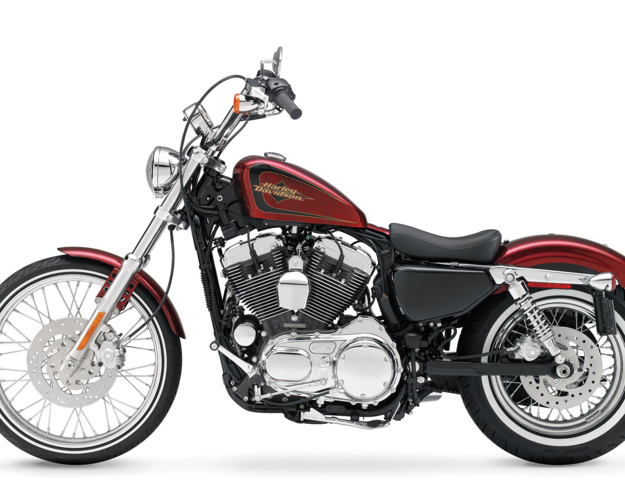Невероятный мотоцикл Harley-Davidson XL 1200V Sportster Seventy-Two