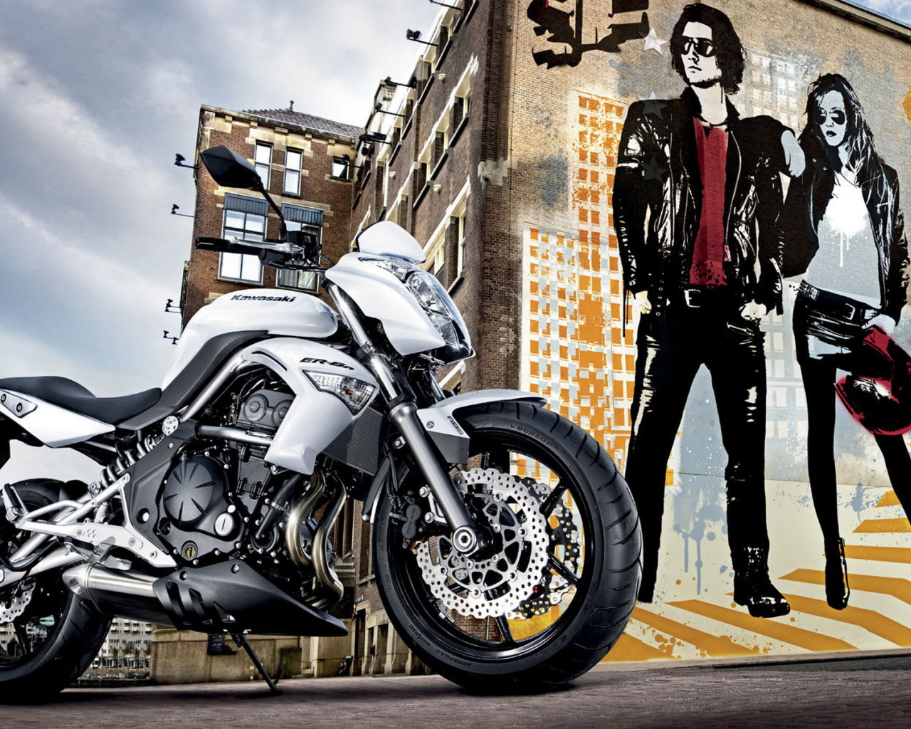 Невероятный мотоцикл Kawasaki ER-6n