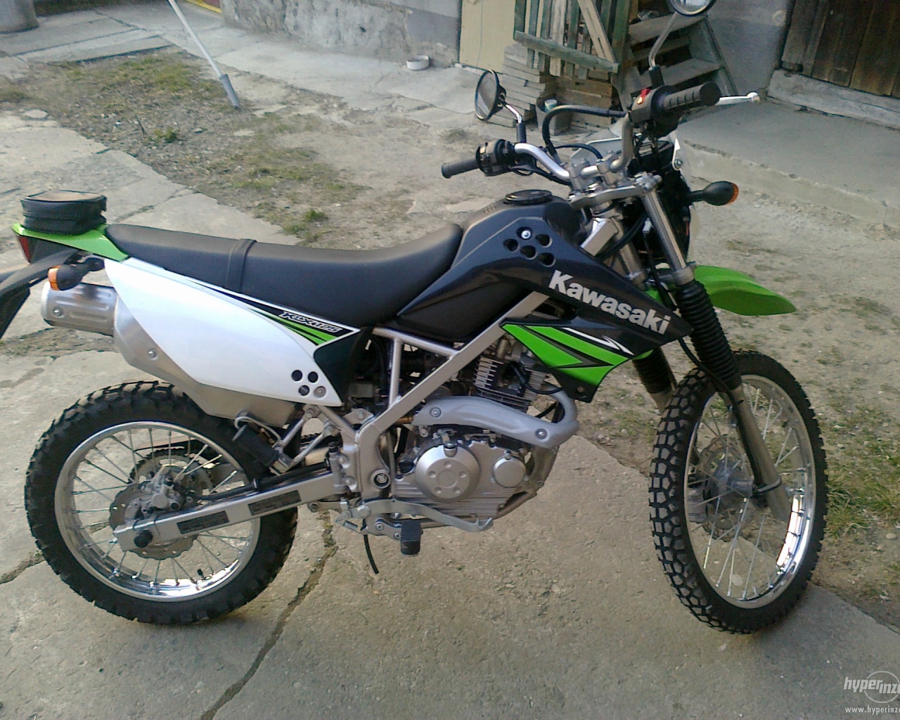 Невероятный мотоцикл Kawasaki KLX 125