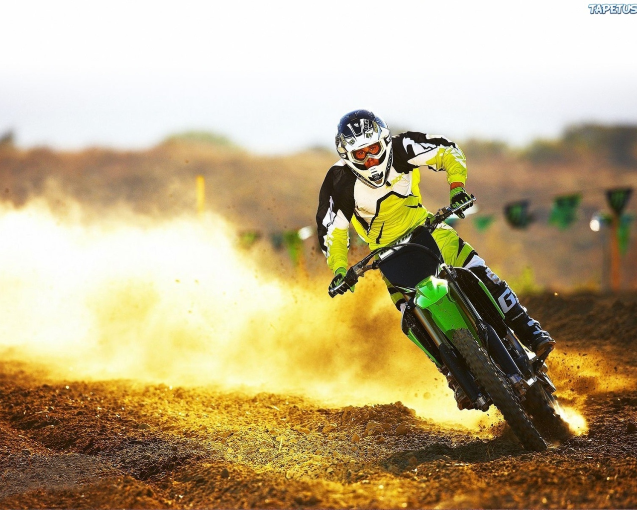 Невероятный мотоцикл Kawasaki KX 250 F